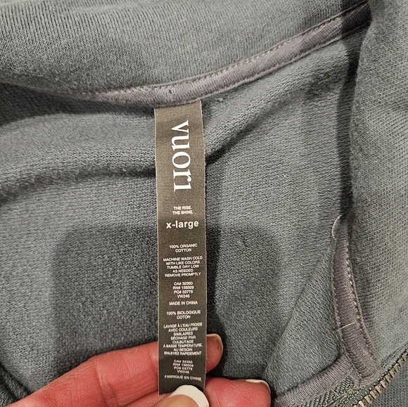 Vuori Pullover 1/2 Zip Sweatshirt Sz 1x - Picture 5 of 5